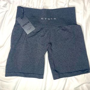 NVGTN Black Speckled Pro Shorts